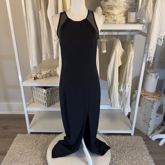 Faviana New York women's size 5/6 little black dress, sexy, sleek, cocktail 2537 - Picture 1 of 9